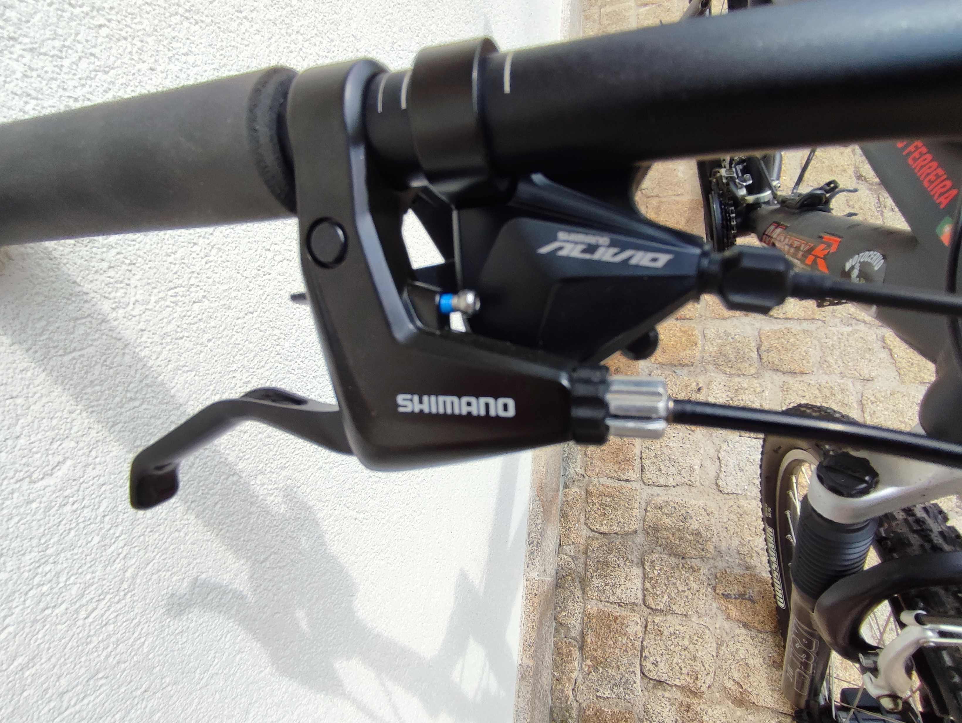Bike Monty R aluminium 7005 Force-ShimanoAlívio/Altus 380€ negociaveis