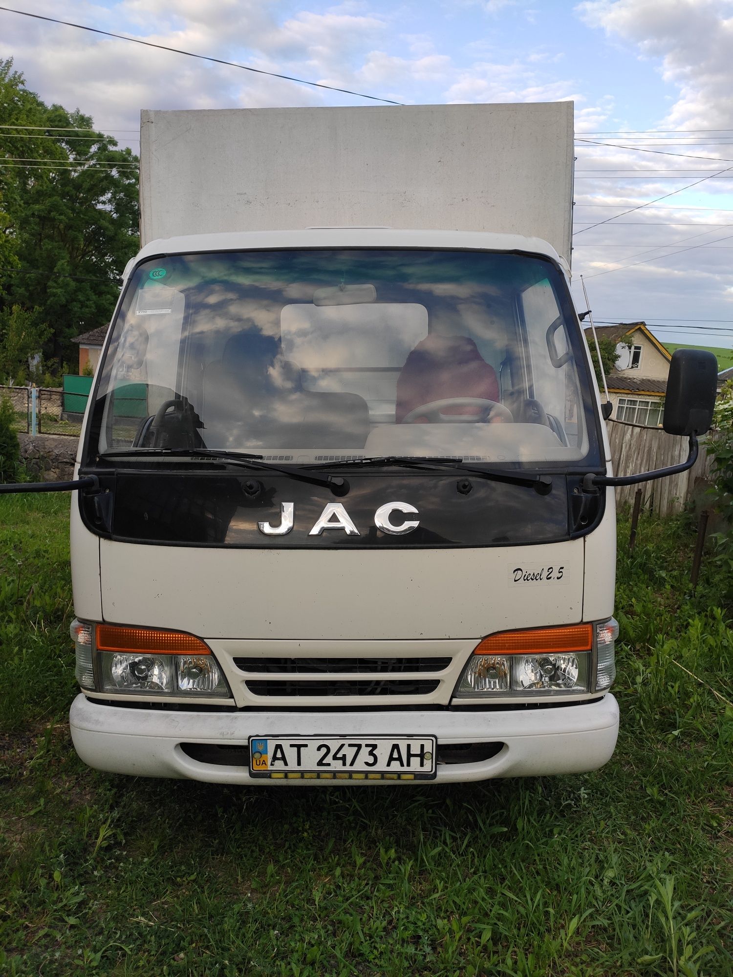 JAC HFC1020K фургон маловантажний, категорія B