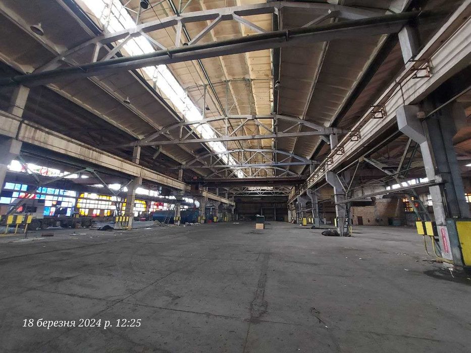 Виробн.-складське 3500м2, крани 10т, заїде фура, Н-10м, велика потужн.