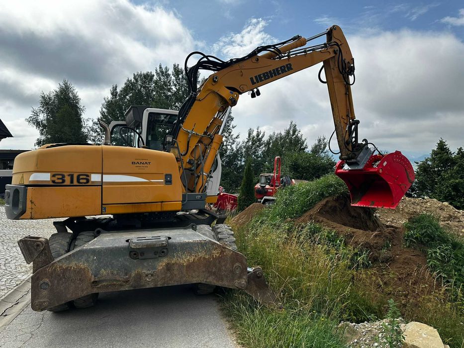 Łyżka przesiewająca PRZESIEWAMY.PL Model 5x125 dla maszyn 14-16t