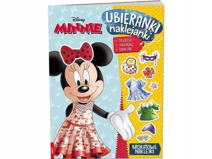 Książka dla dzieci Disney Minnie Ubieranki naklejanki