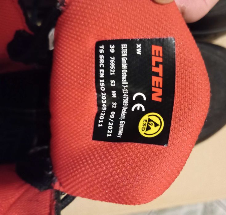 Buty robocze ELTEN 39 Suuper stan