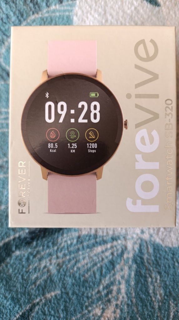 Smartwatch Forever SB 320 złoty