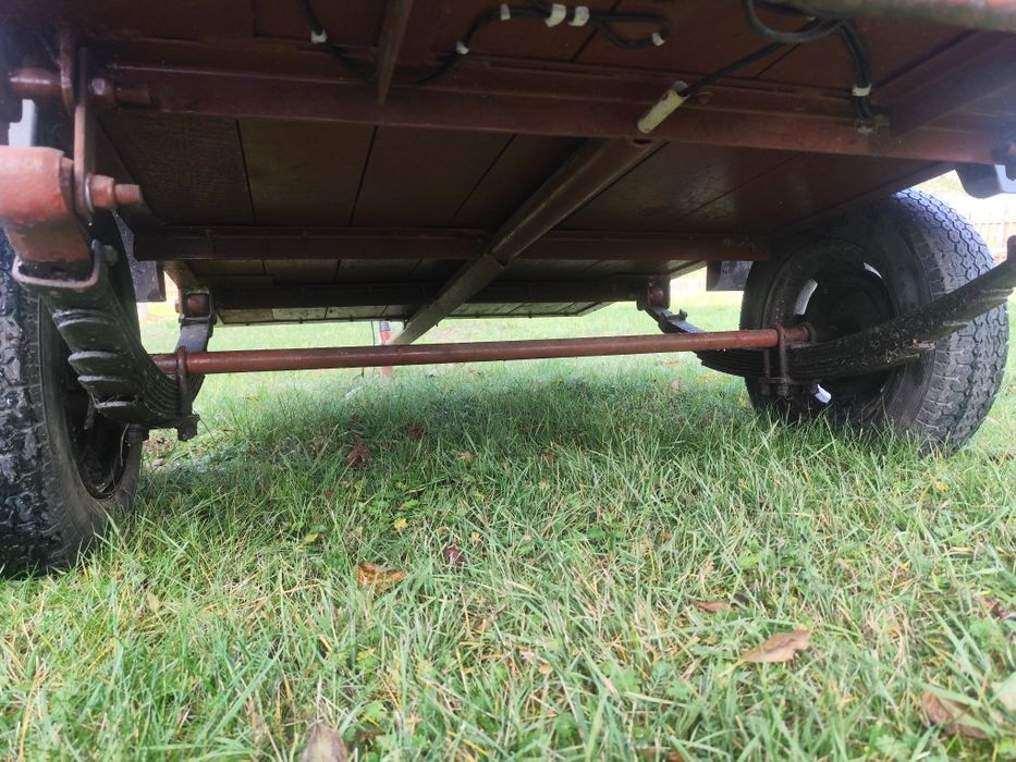 Przyczepka SAM - resory, LED