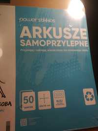 Arkusze samoprzylepne 50szt.