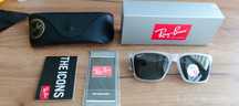 Okulary przeciwsłoneczne RayBan & Ferrari białe
