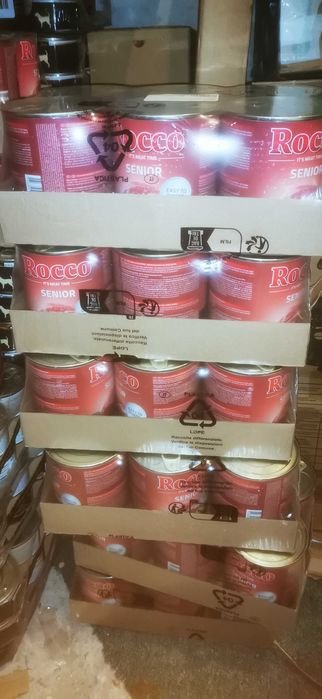 Wyprzedaż! 12x Rocco Senior 800g karma wysokomięsna dla psa