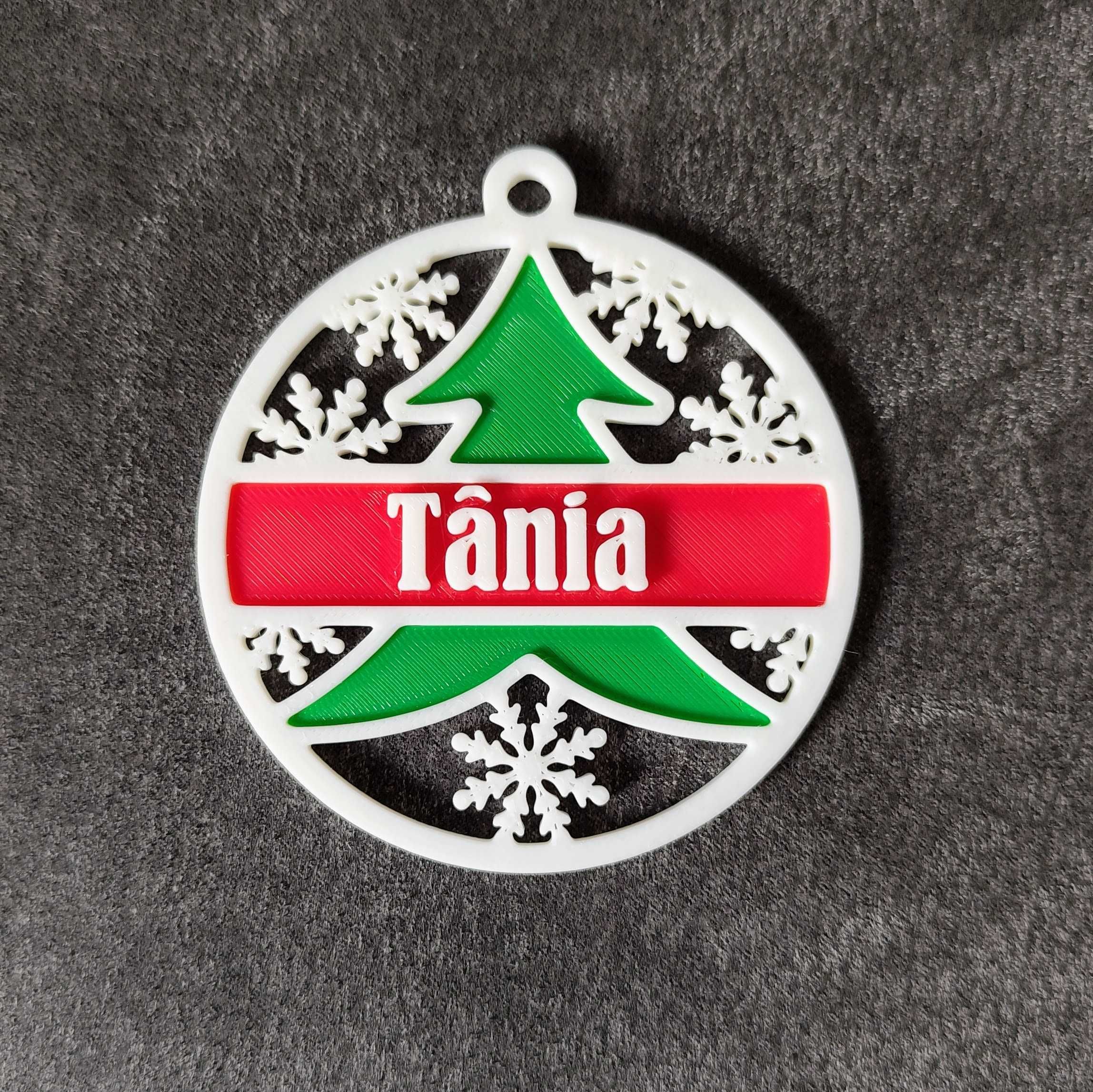 Bolas de Natal com nome a escolha NOVAS