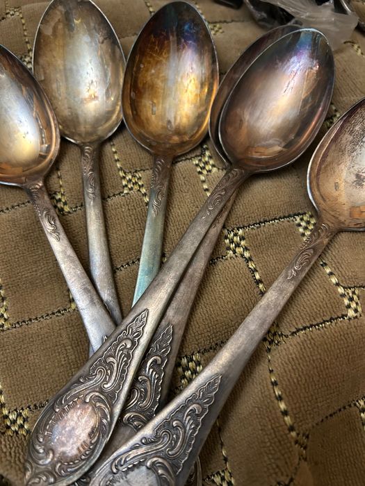 Набор ложек, советских времён