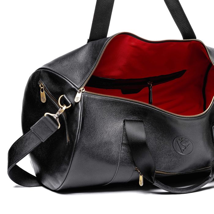 Дорожная кожаная сумка / Шкіряна дорожня сумка VS034