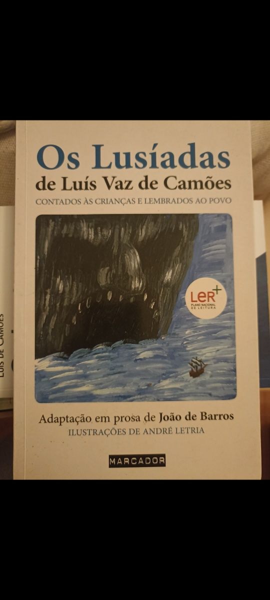 Livro- adaptação em prosa de Lusíadas