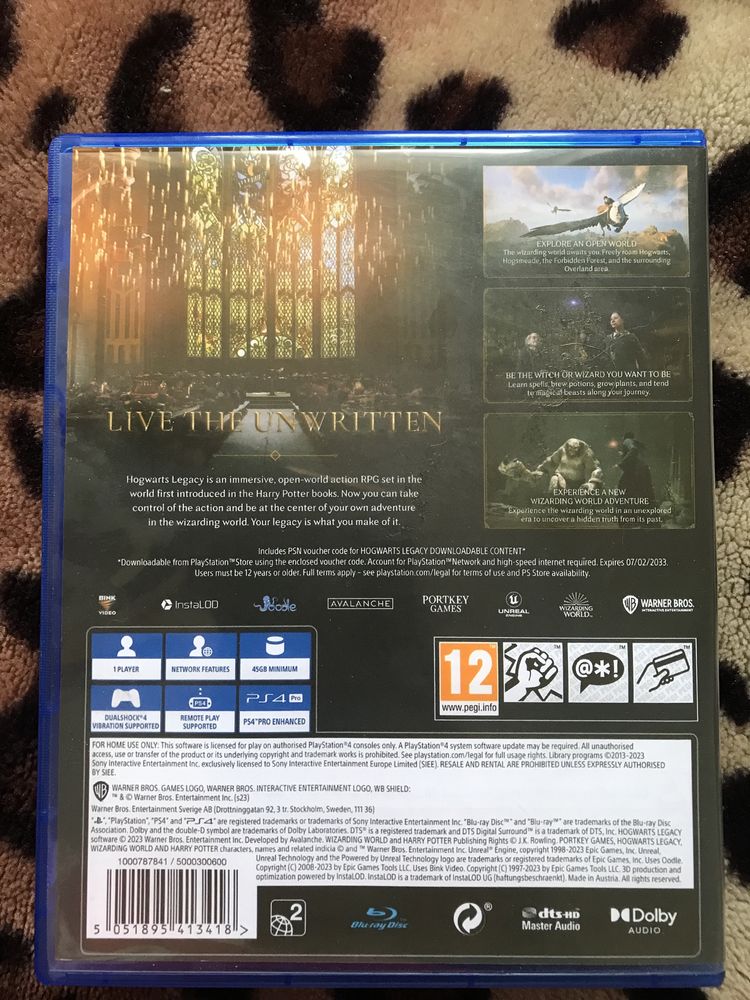 Продам Hogwarts Legacy ps4