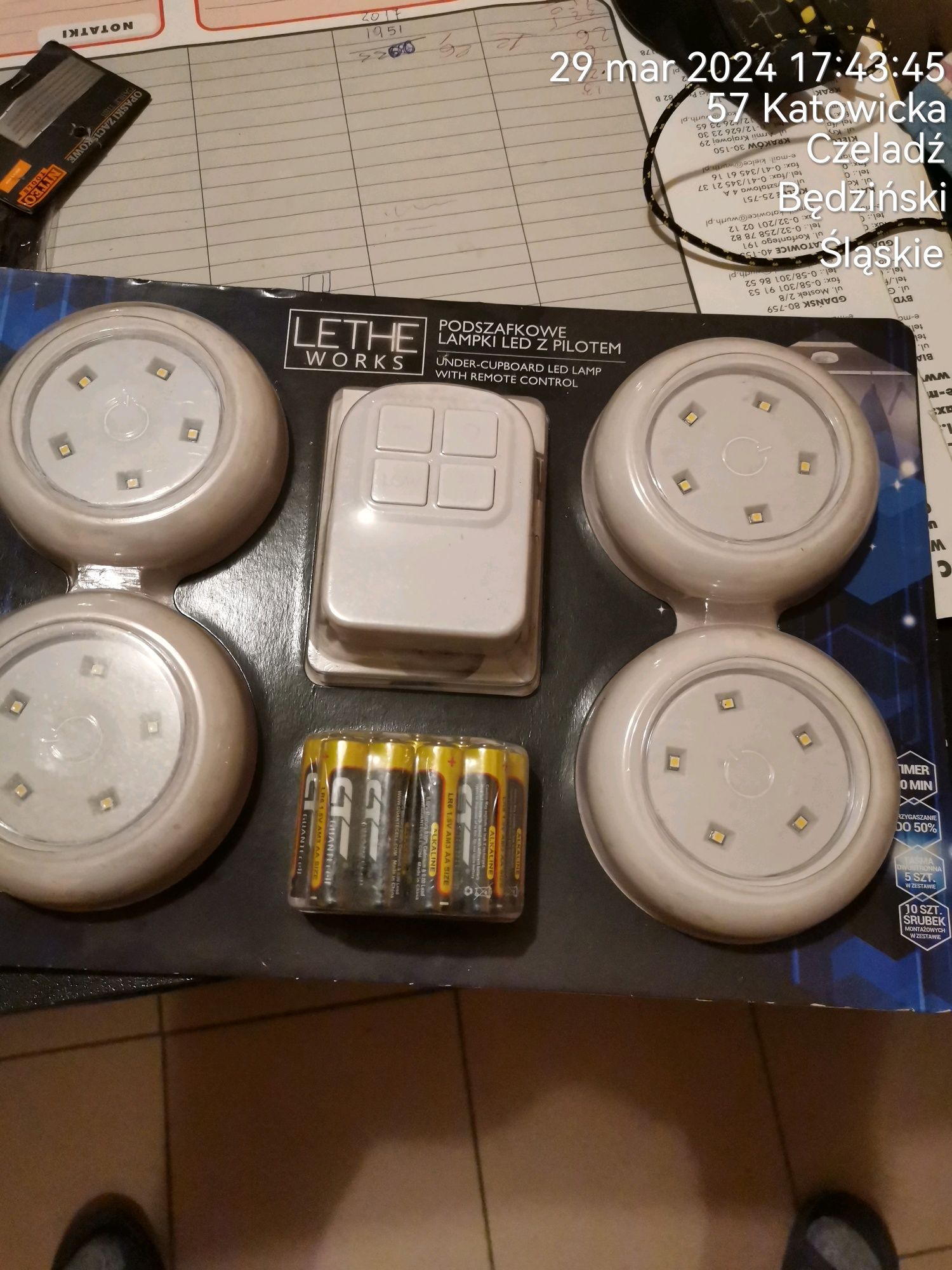 Lampki ledowe na baterie