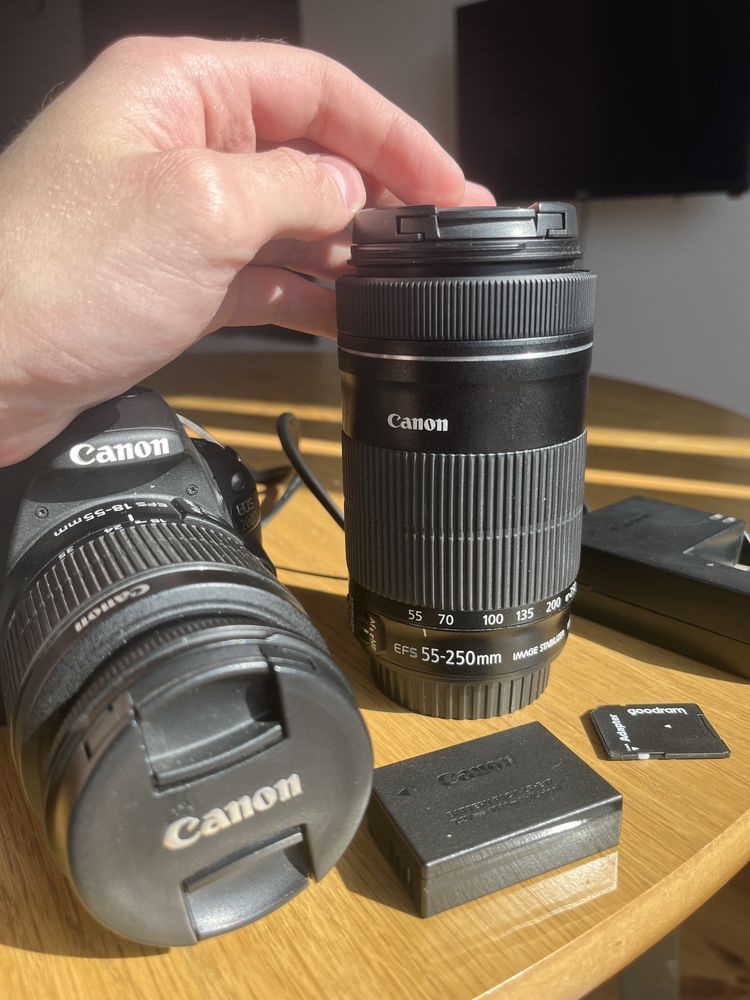Canon EOS 200D + Canon EF-S 55-250m IS STM