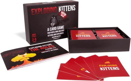 Настільна гра Вибухові кошенята. Explonding kittens ENG