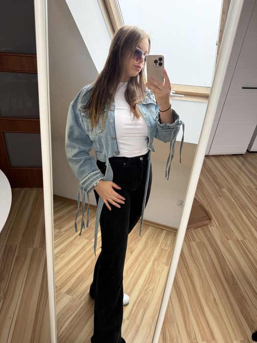 Kurtka damska jeansowa S