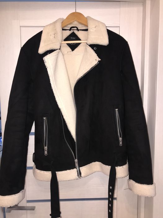 Пилот дубленка Bershka