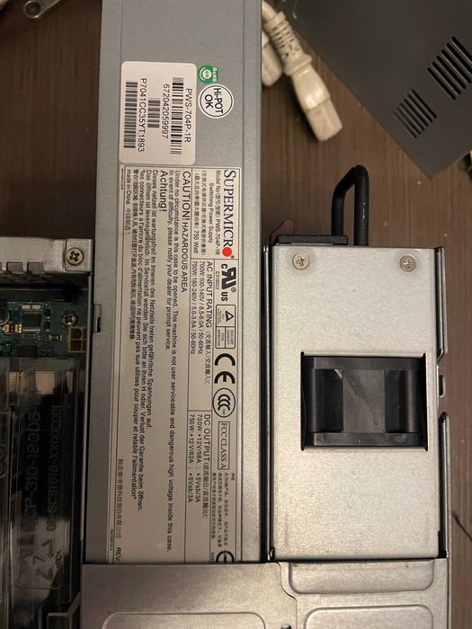 Сервер Server 1U Supermicro 6017R-WRF X9DRW-iF E5-2640  32Gb