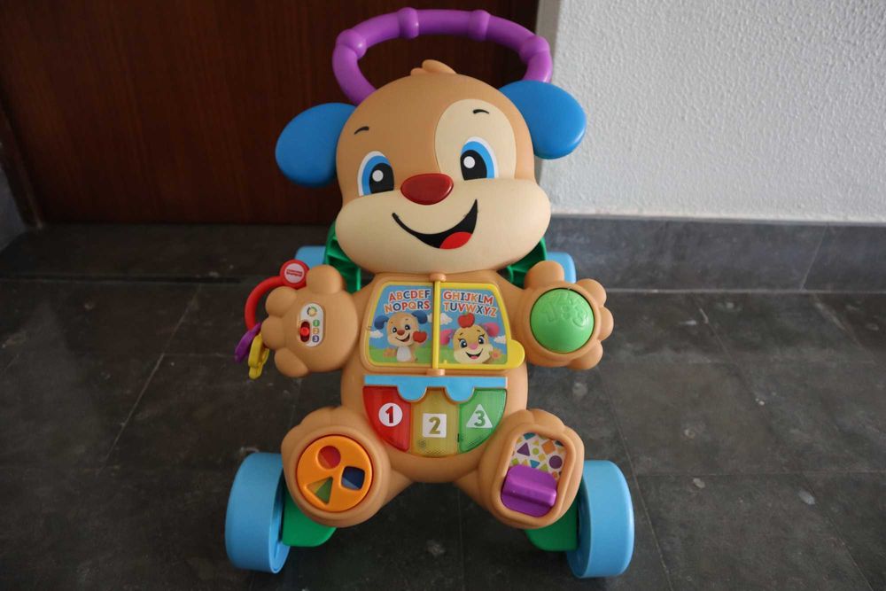 Andador Cãozinho Fisher-Price Primeiros Passos 75 músicas