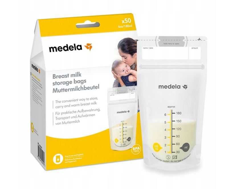 Medela torebki na pokarm. Woreczki na mleko 50 sztuk