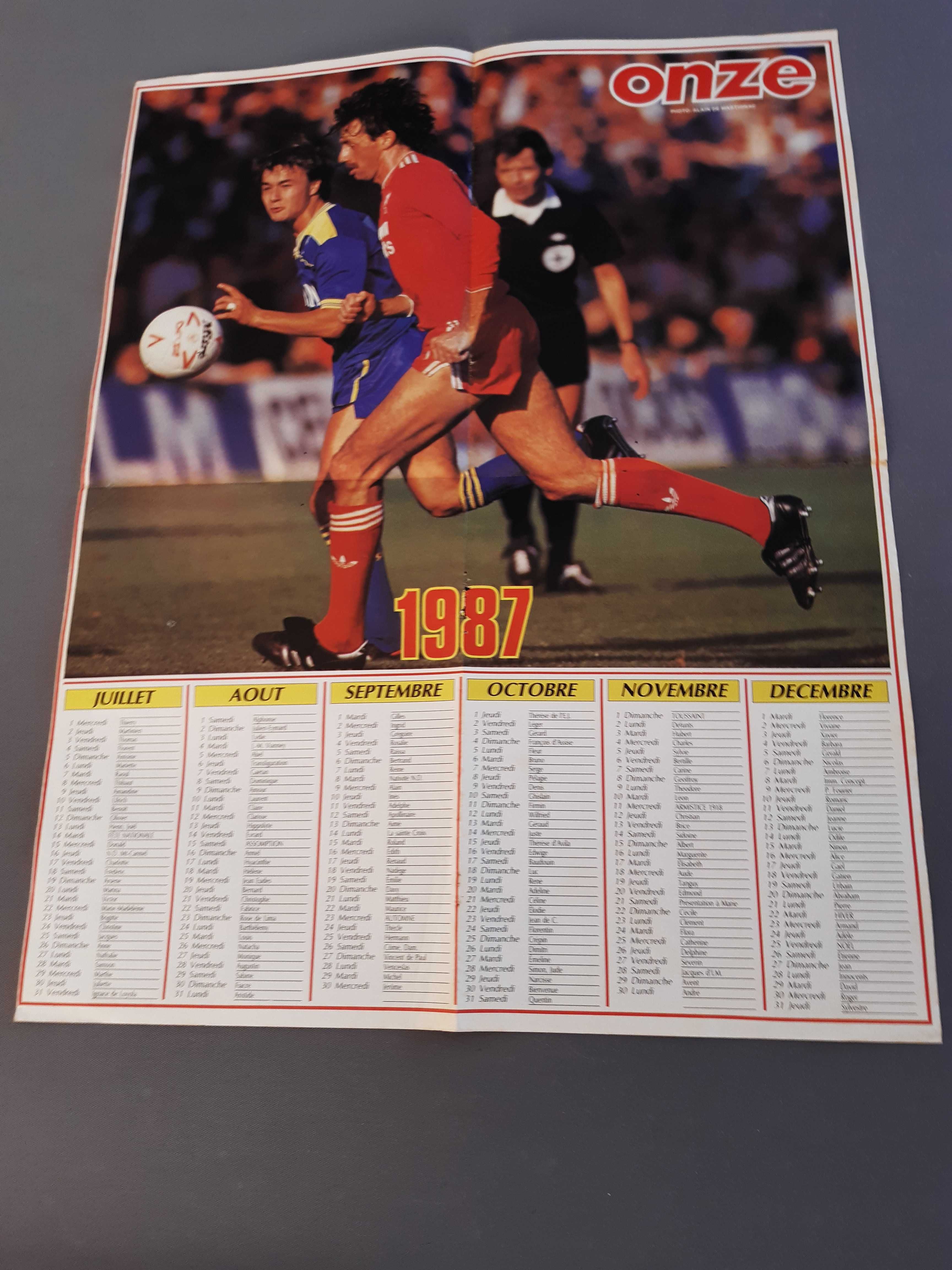 Posters Futebol Maradona, Chalana, Platini, etc.