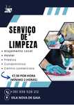 Limpezas €7 ( mínino 2 Horas