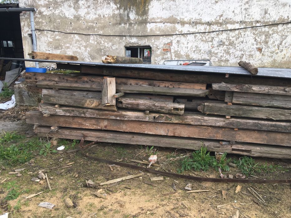 Krokwie drzewo z rozbiorki