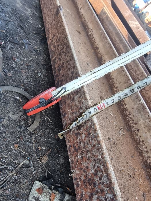 Швеллер 22×8,5 см п-образка товстостінна