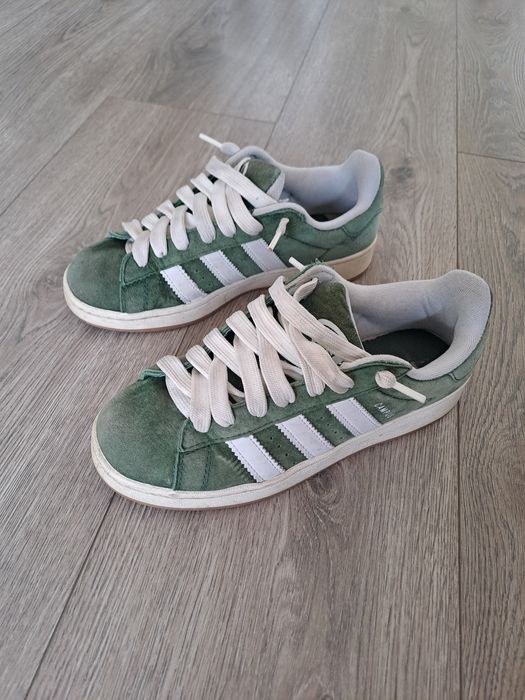 Adidas campus zielone sneakersy 38 2/3