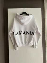 La mania bluza z kapturem XS 34 kremowa