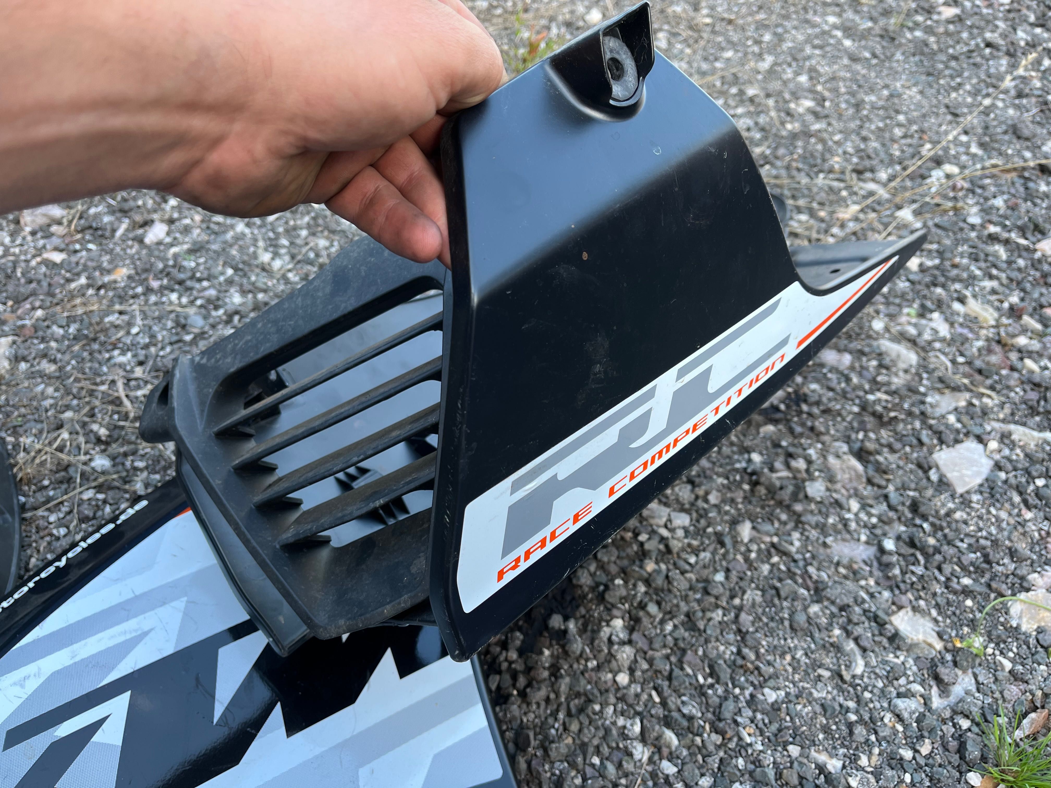 Ktm rc390 rc 390 abs 2017 uszkodzony silnik