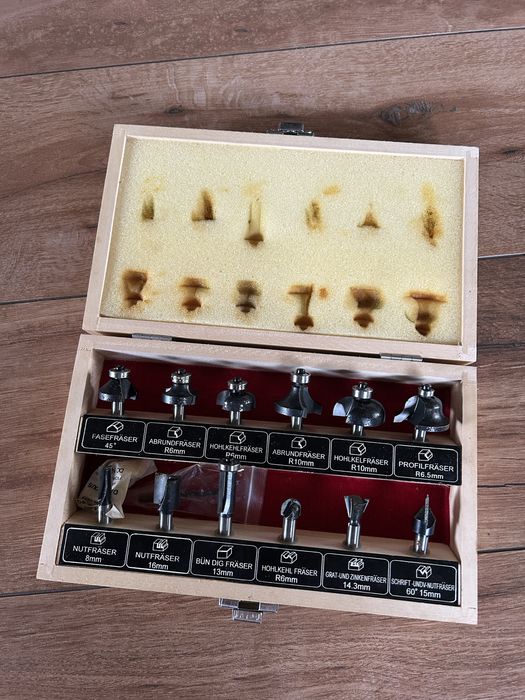 Nowe niemieckie frezy do drewna