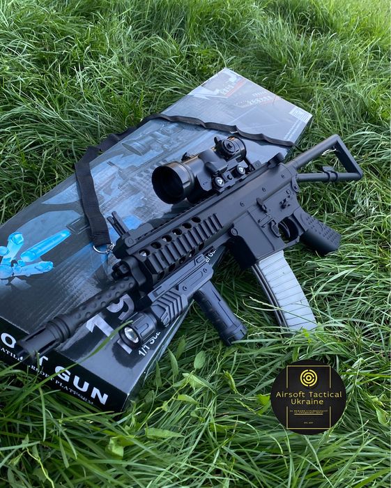 Автомат АР-15 PUBG PRO Kit +приціл\Іграшка