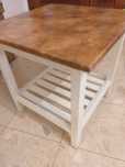 Mesa de apoio (ÚNICA - mogno, com filtros de café)