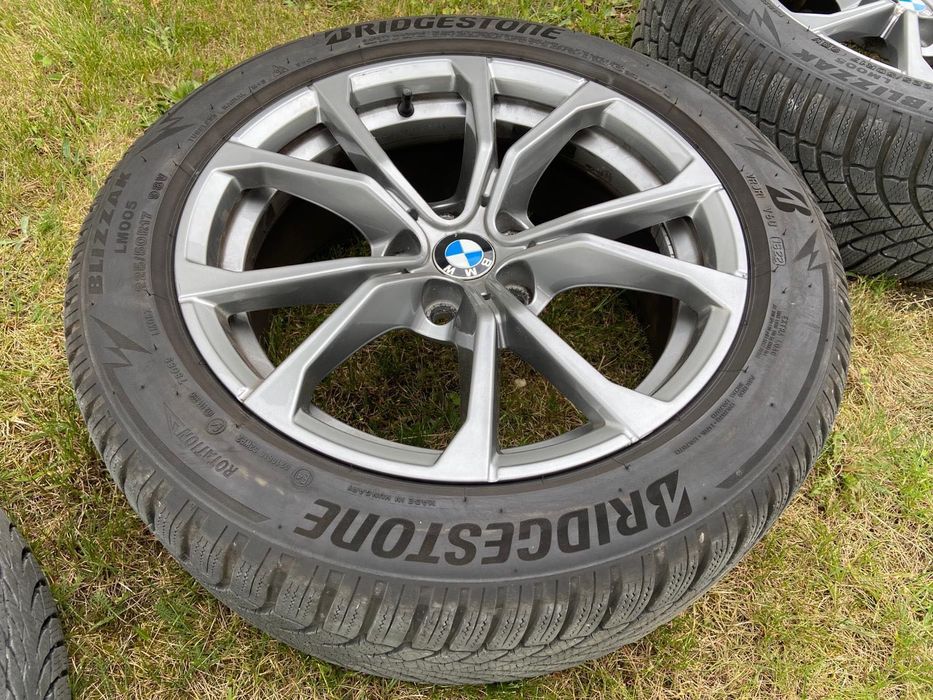 Oryginalne felgi BMW G20 - 17 cali używane + opony zimowe gratis