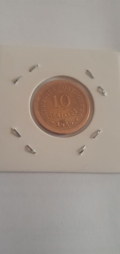 Vendo moeda de 10 centavos