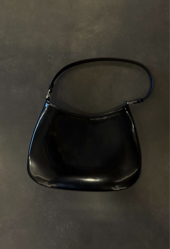 Prada cleo patent leather bag сумка оригинал новая