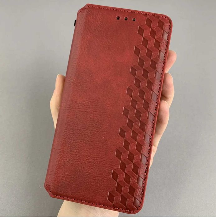 Чохол-книга  Xiaomi Redmi Note 14 Pro 4G червона