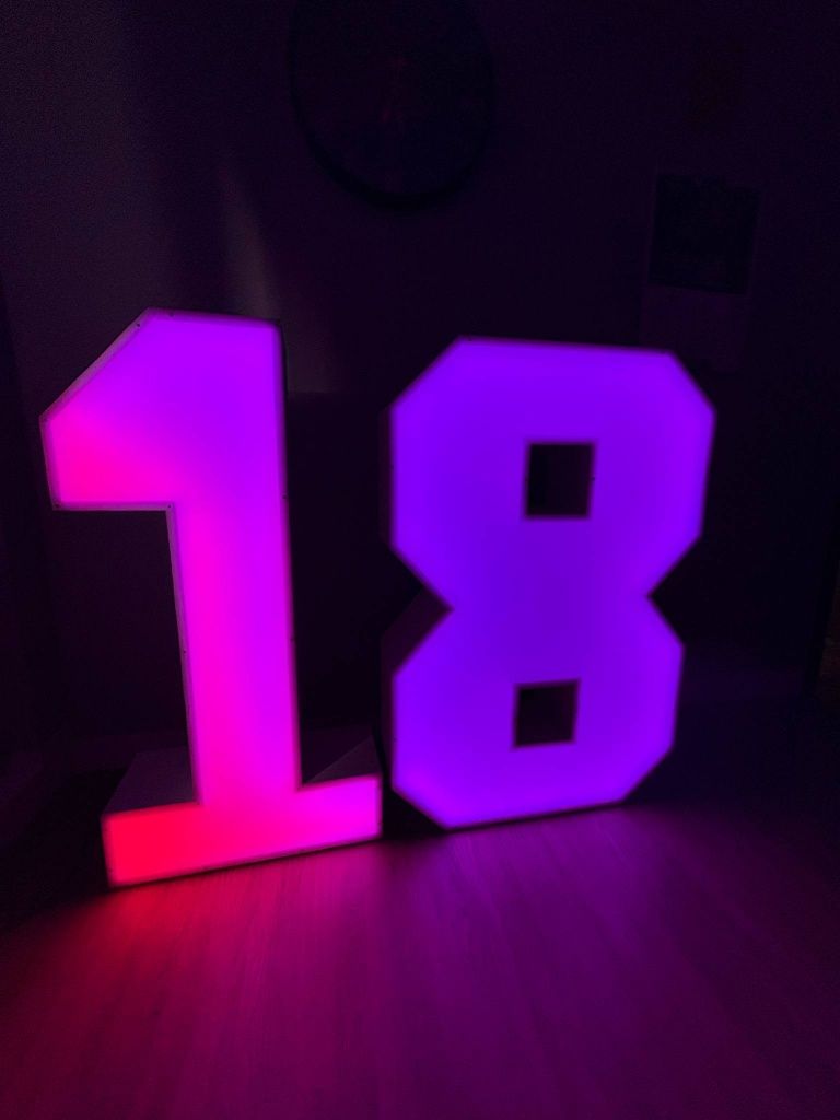 Duża cyfra led 18