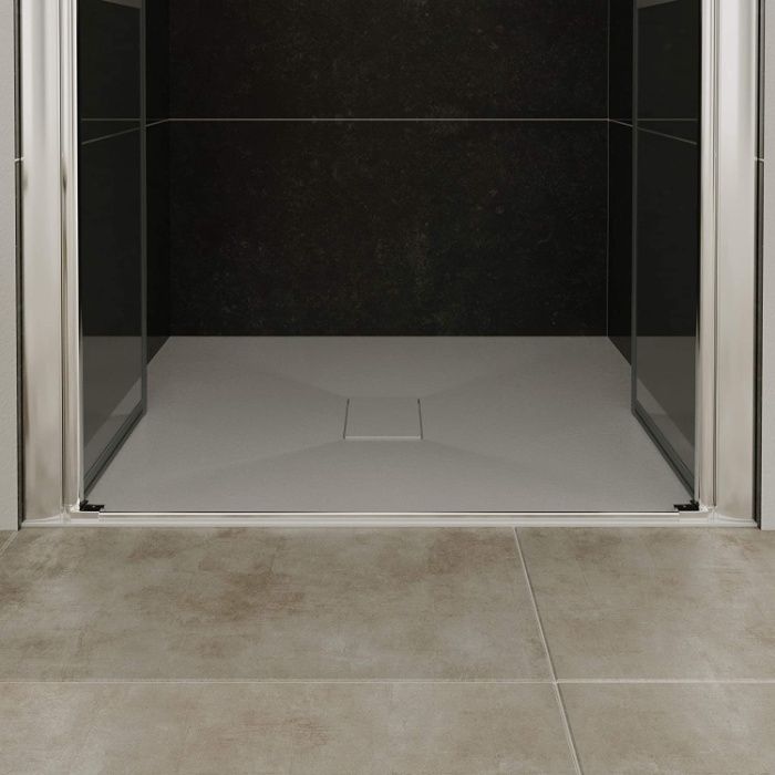 Porta de duche - DTMF 185cm (vidro meio fosco)