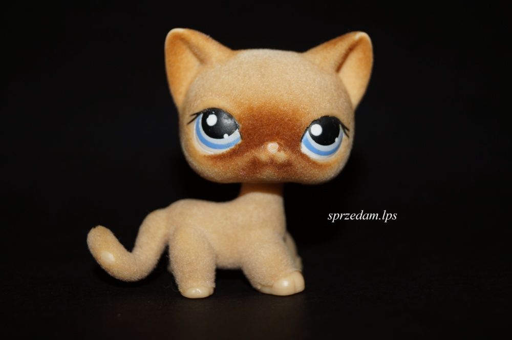 Littlest Pet Shop #318 shorthair FUZZY oryginalny LPS oryginał 100%