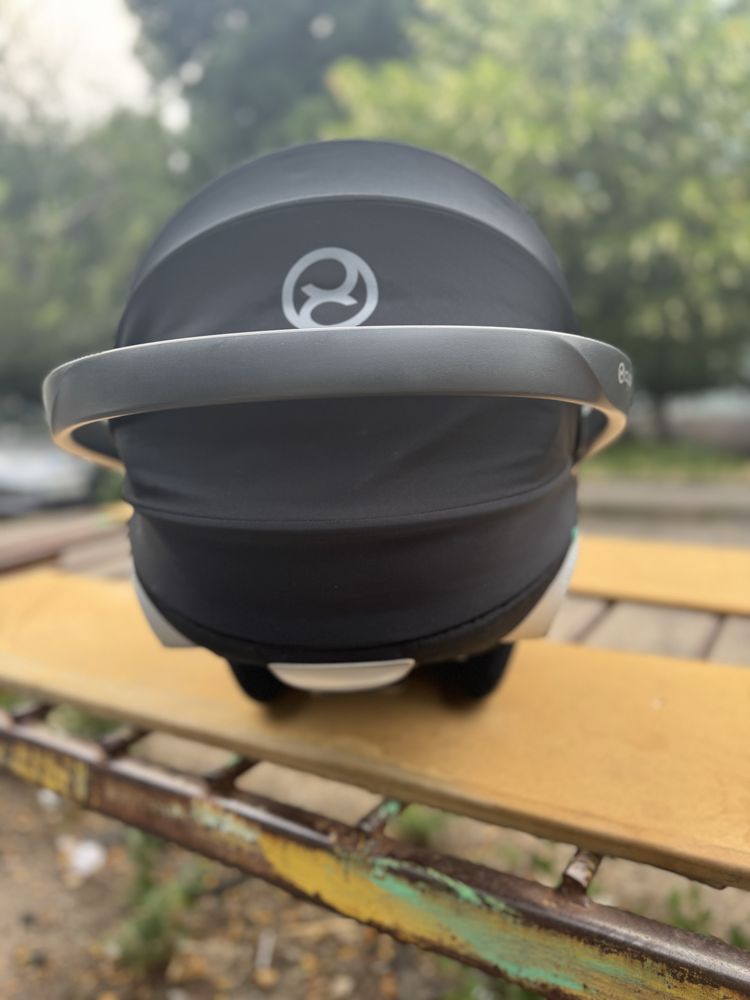 Автолюлька cybex cloud z2 deep black