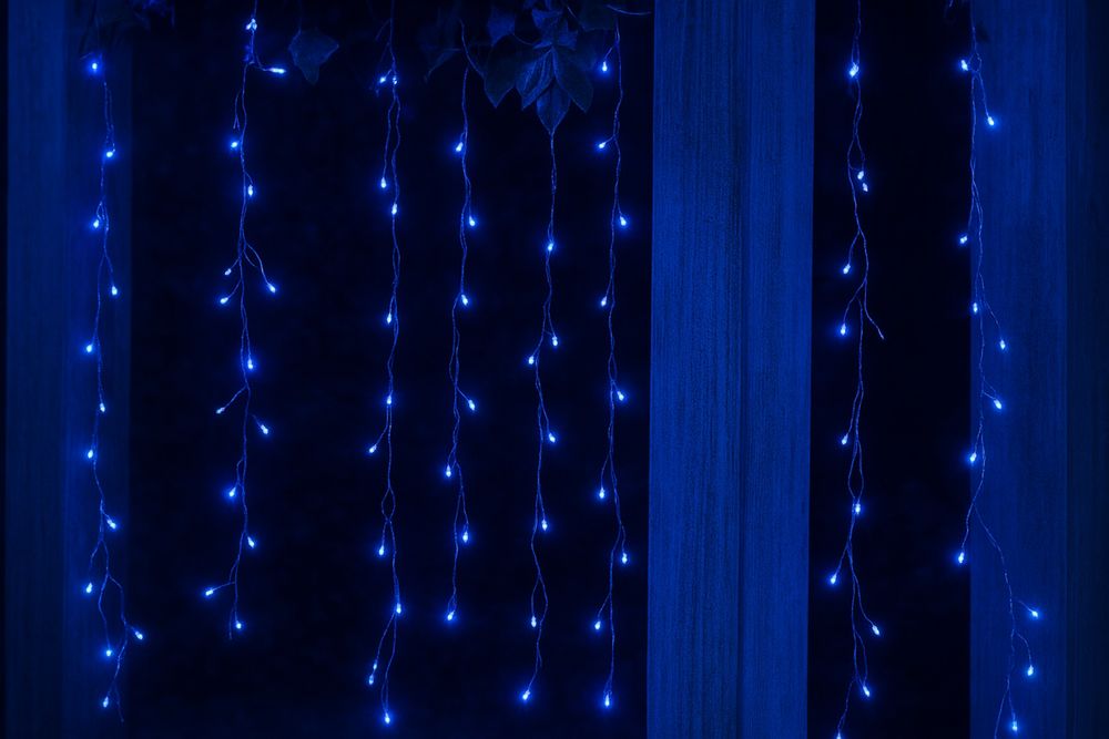 Штора мишура 3*2 м 600 LED и 3*3 м 800 LED микс видов от usb