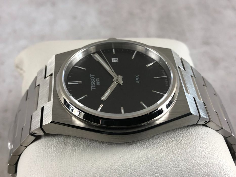 Tissot PRX Quartz 40mm Black Dial – NOWY | Full Set | Gwarancja