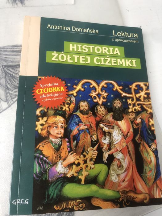 Książka + opracowanie Historia Żółtej Ciżemki