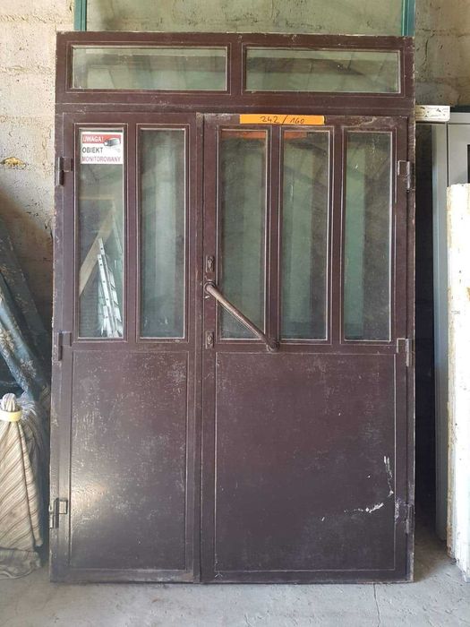 Drzwi aluminiowe ciepłe i stalowe