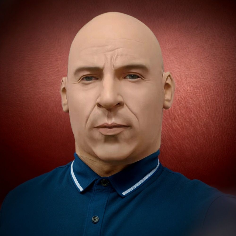 Máscara Vin Diesel Látex
