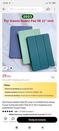 Xiaomi pad SE case