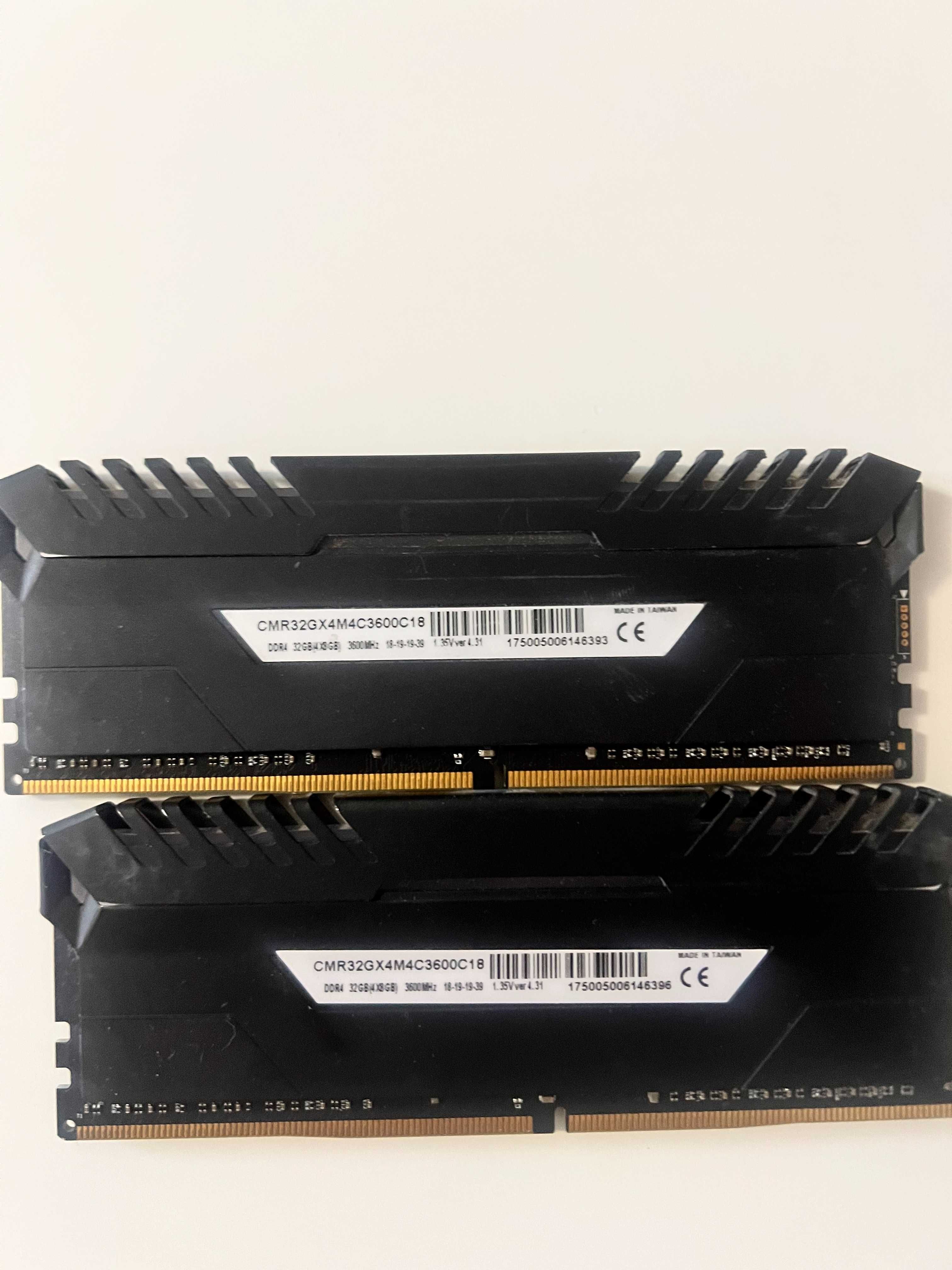 Оперативна пам'ять Corsair Vengance 3600hz 2x8gb 16gb