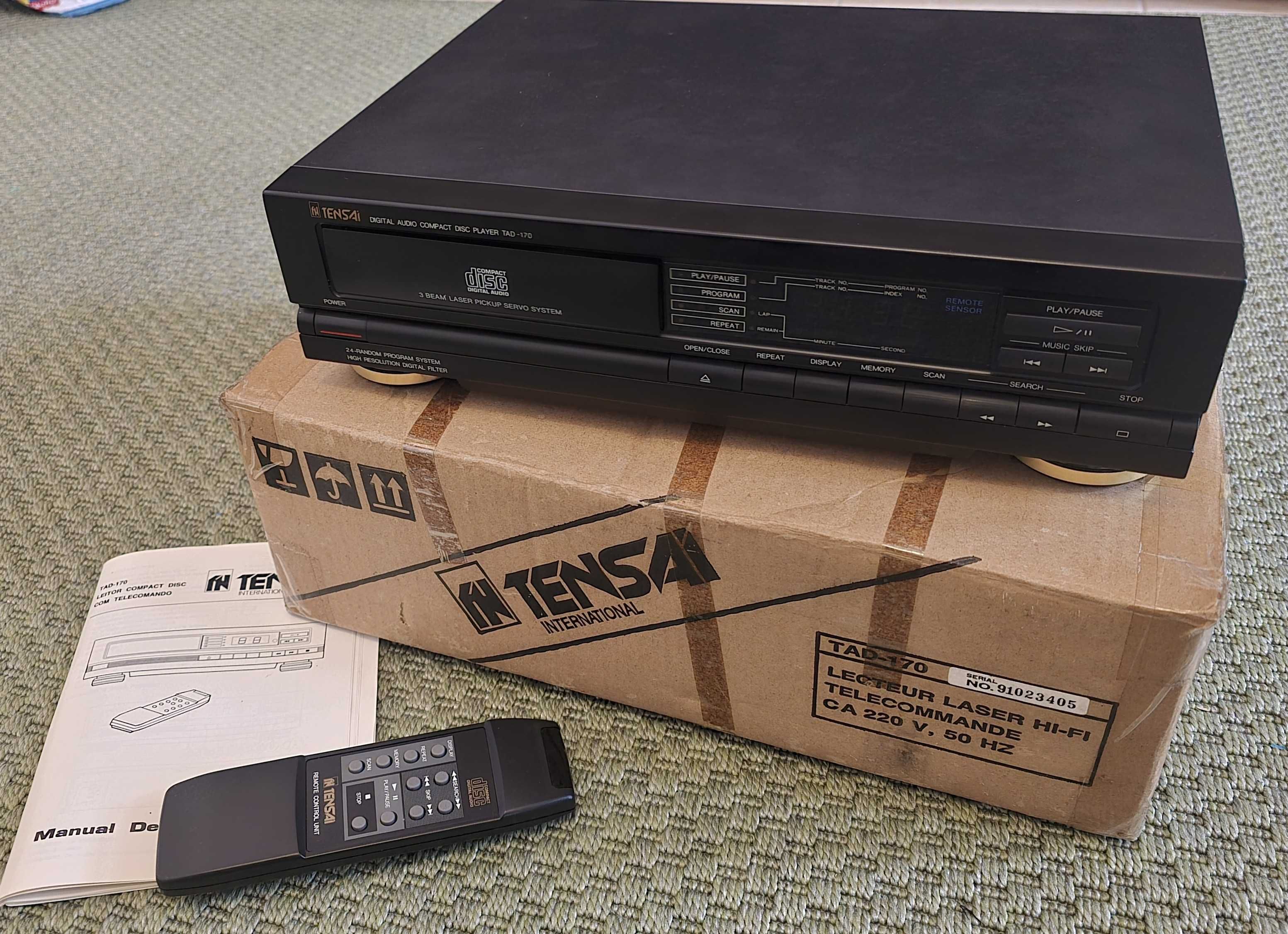 Leitor CD Tensai Tad-170 - HIFI